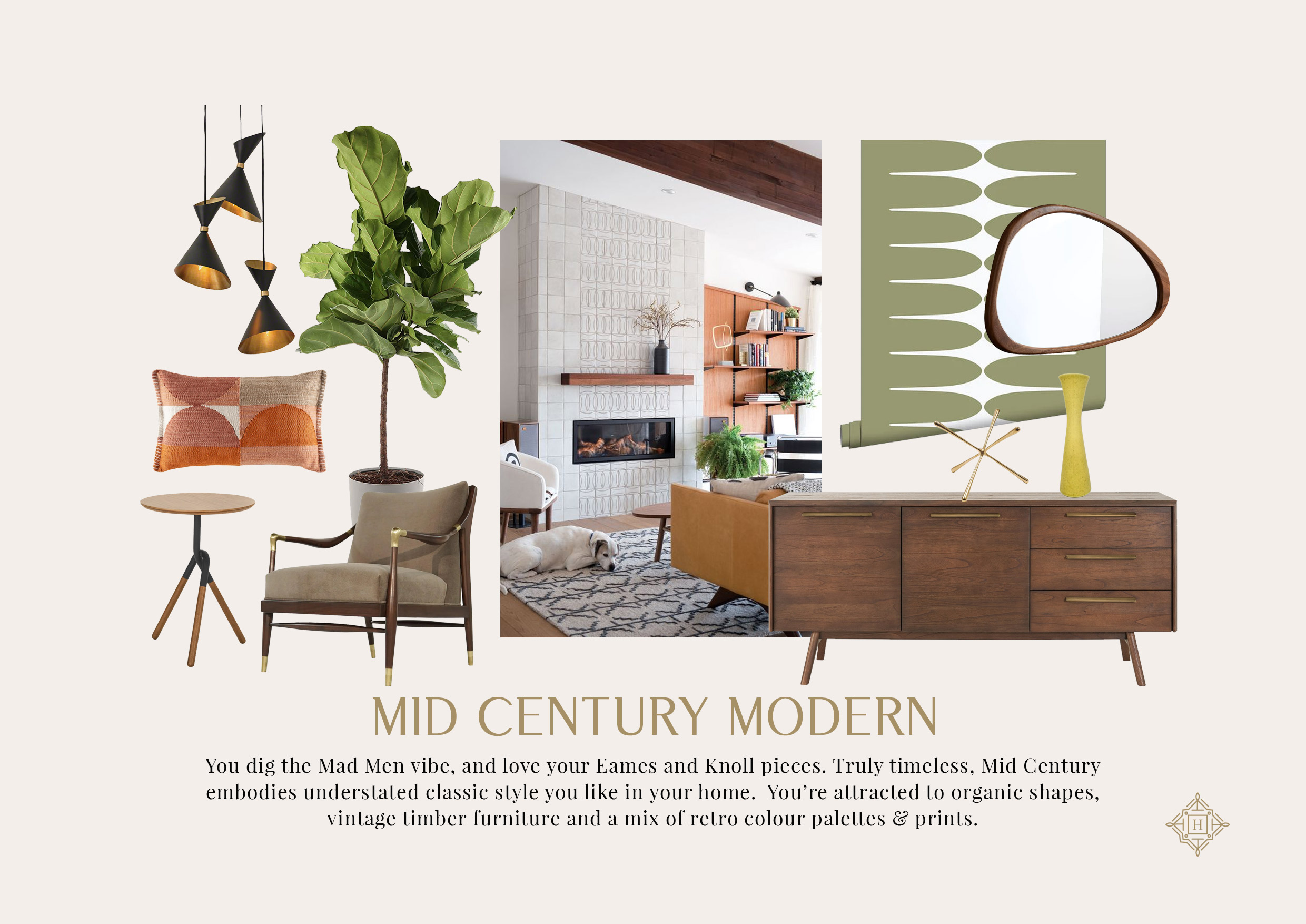 Mid Century Modern Interior Design Style